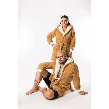 Dámská móda GoldBee Kabát Doba Ledová Naturels Barva: Naturels, Velikost: XL-XXL