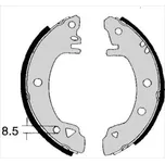 Starline Sada brzdových čelistí BC 01380