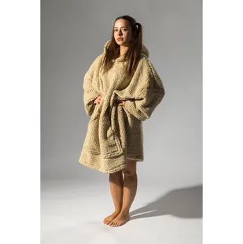 GoldBee Mikina Doba Ledová Brown Barva: Brown, Velikost: XL-4XL