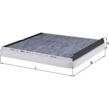 Kabinový filtr MAHLE Filtr vzduchu v interiéru MAO LAK 74