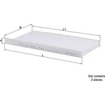 Kabinový filtr MAHLE Filtr - vzduch v interiéru MAO LA 468/S