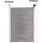 VAN WEZEL Výměník tepla vnitřního vytápění VAW 37016705