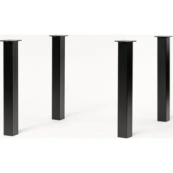 Stolová podnož Stolové nohy/podnož ,,I" (4ks) Zvolit Barvu :: ČERNÁ - RAL 9005, Materiál: Jekl 40x40x2mm