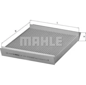 Kabinový filtr MAHLE Filtr vzduchu v interiéru MAO LA 403