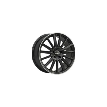 Alu kolo CMS Alufelge 6.0 J x 15 100/4/40/60,1 C23 Diamond Rim Black CMS 6x15 4x100 ET40.00 gloss black / polished lip