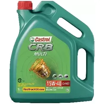 Motorový olej Castrol CRB Multi 15W-40 CI-4/E7 5 l CA 15BA21
