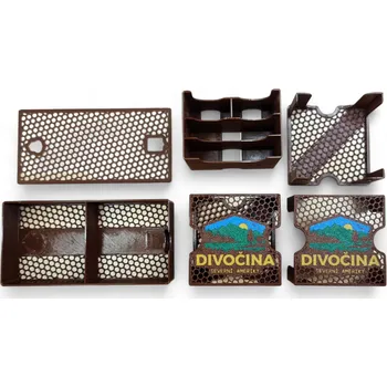 Příslušenství k deskovým hrám MitroCZECH Divočina severní Ameriky - insert pro hru Barva: Vícebarevná