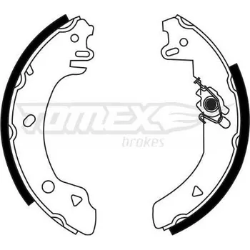 Brzdová čelist TOMEX Brakes Sada brzdových čelistí TMX TX 23-22