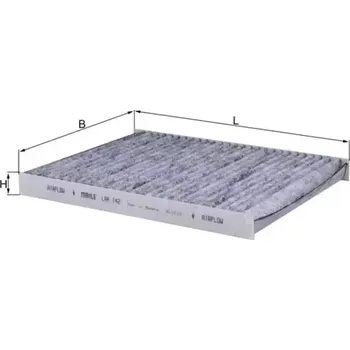 Kabinový filtr MAHLE Filtr - vzduch v interiéru MAO LAK 142