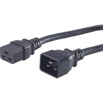 Kabel do PC PREMIUMCORD Kabel napájecí 230V/16A prodlužovací 3m (konektory IEC 320 C19 - IEC 320 C20)