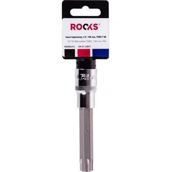 Klíč Nástrčný klíč 1/2", 100 mm, TORX T 60