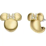 Fossil Pozlacené visací náušnice Disney Minnie JFC04705710 + 2 měsíce na vrácení zboží