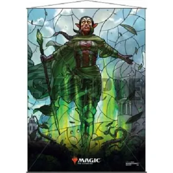 Sběratelská karetní hra Magic: The Gathering Stained Glass Wall Scroll - Nissa