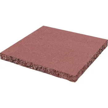 Příslušenství pro plot Stříška plotová štípaná DITON ZD sloupková červená 450×450×50 mm