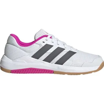 Dámské tenisky Dámská tréninková obuv adidas DROPSET BASE TRAINER W 6 Bílá, Hnědá, Růžová, Tmavě šedá