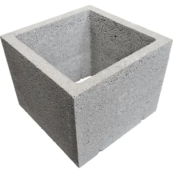 plotová tvarovka Presbeton Tvarovka sloupková 23013000 ST 300 x 300 x 250 mm přírodní