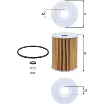 Olejový filtr MAHLE Olejový filtr MAO OX 355/3D