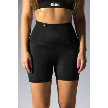 Dámské plavky GoldBee Plavkové Stahovací Kraťásky Black Barva: Black, Velikost: 3XL