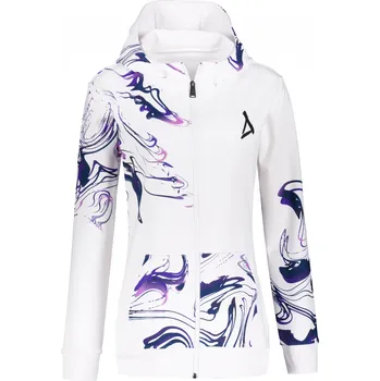 Dámská mikina Dámská mikina na zip premium ALTISPORT VOJ/ALW064MI02 BÍLOFIALOVÁ XXXL