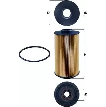 Olejový filtr MAHLE Olejový filtr MAO OX 152/1D