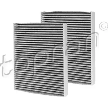 Kabinový filtr TOPRAN Sada filtrů, vzduch vnitřní TPR 501 648