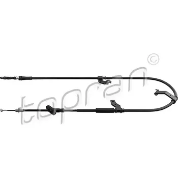 Lanko parkovací brzdy TOPRAN Tažné lanko parkovací brzdy TPR 821 039