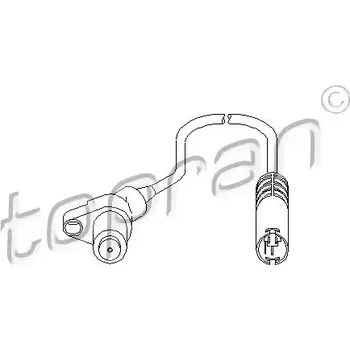 Brzdový systém TOPRAN Snímač počtu otáček kol TPR 500 883