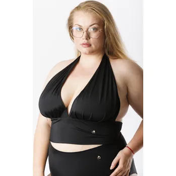 Dámské plavky GoldBee Plavky Vrchní Díl Milf Black Barva: Black, Velikost: S