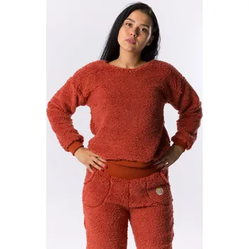 GoldBee Mini Mikina Doba Ledová Red Barva: Red, Velikost: L