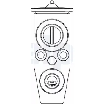 Klimatizace automobilu DELPHI Expanzní ventil klimatizace DF CB1008V