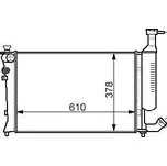 LKQ Chladič vody 16.24.510