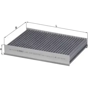Kabinový filtr MAHLE Filtr - vzduch v interiéru MAO LAK 249