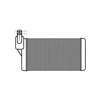 Výměník tepla AVA QUALITY COOLING Výměník tepla vnitřního vytápění AVA VN6097