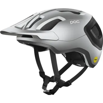 Helma na motorku Cyklistická helma POC Axion Race MIPS 2024, Uranium Black/Argentite Silver, PC107438595 S