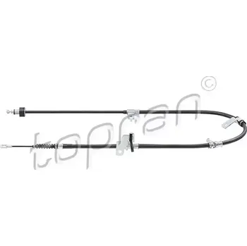 Lanko parkovací brzdy TOPRAN Tažné lanko parkovací brzdy TPR 820 742