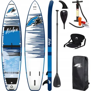 SUP prkno F2 Aloha 11'4" 347cm Modré COMBO