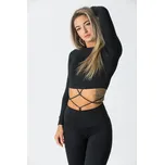 GoldBee Crop Top Fifty Shades Of Black Barva: Black, Velikost: XS