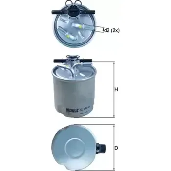 Palivový filtr KNECHT Palivový filtr KNC KL 440/40