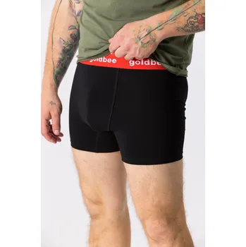 Boxerky GoldBee Boxerky Logo Red Barva: Red, Velikost: L