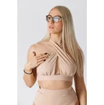 GoldBee Plavky Cross Vrchní Díl Skin Color Barva: Skin Color, Velikost: M