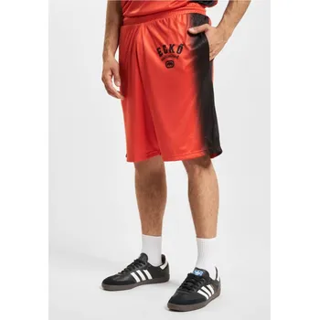 Pánské kraťasy Ecko Unltd. Faded Soccer Shorts - red/black XL