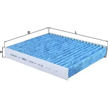 Kabinový filtr KNECHT Filtr vzduchu v interiéru KNC LAO 220