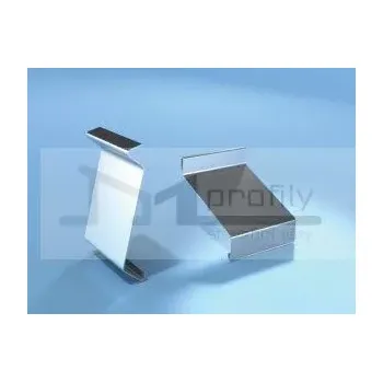 Stavební profil Spojka Havos k okapnicovému profilu 40mm hliník přírodní (Spojka k okap. profilu 40mm)