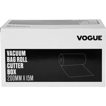 Vogue role vakuových sáčků v krabici s řezacím nožem 15m