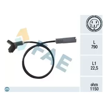ABS FAE Snímač počtu otáček kol FAE 78017