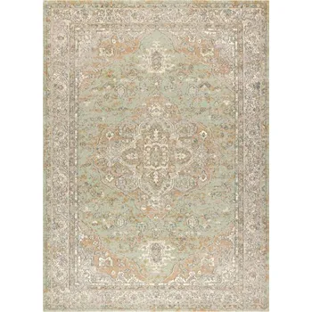 Koberec Koberec SOHO 477.01.LA402 OSTA rozeta naturální zelený / béžový