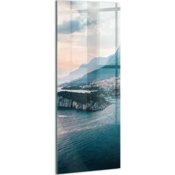 Obraz Fotoobraz Sklo Skleněný Stylový Dárek Ostrov v Chorvatsku 50x125