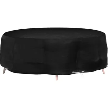 Krycí plachta Zahradní obal na soupravu 236 x 236 x 68 cm černý