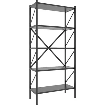 Knihovna VCM Insasi Antracitová