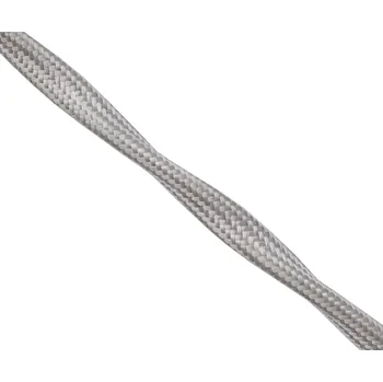 elektrický kabel Vodiče 3x0,75 Precon, opředené, stříbrné (227052 3x0,75)